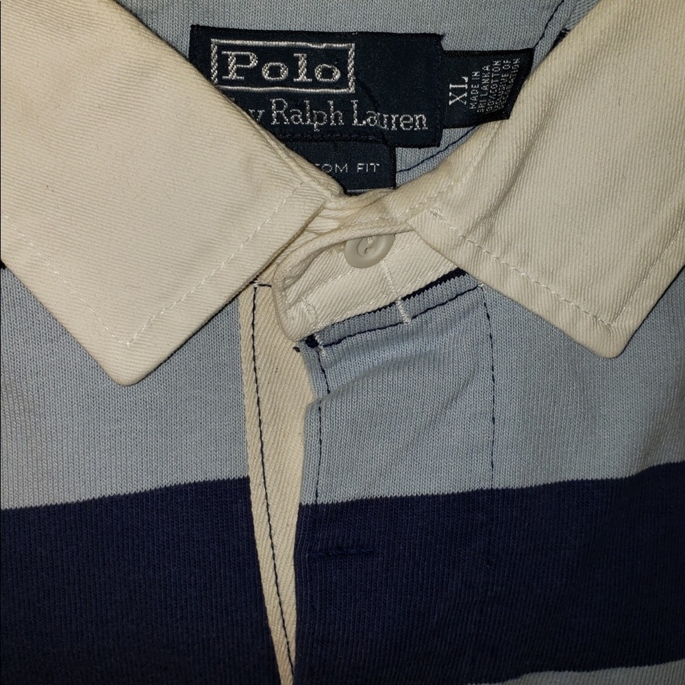 EUC Striped Polo Rugby - Picture 2 of 6